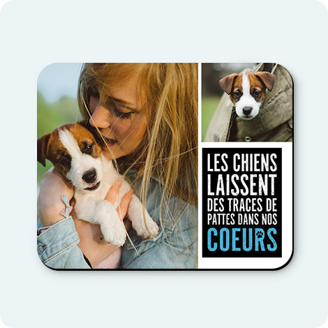 Tapis de Souris Personnalis&eacute;